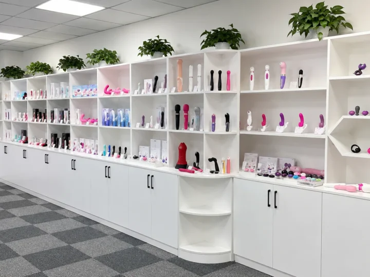 JWELL product showroom and sample display