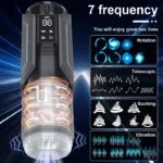 Automatic male masturbator seven-speed function modes - Model JW-S17