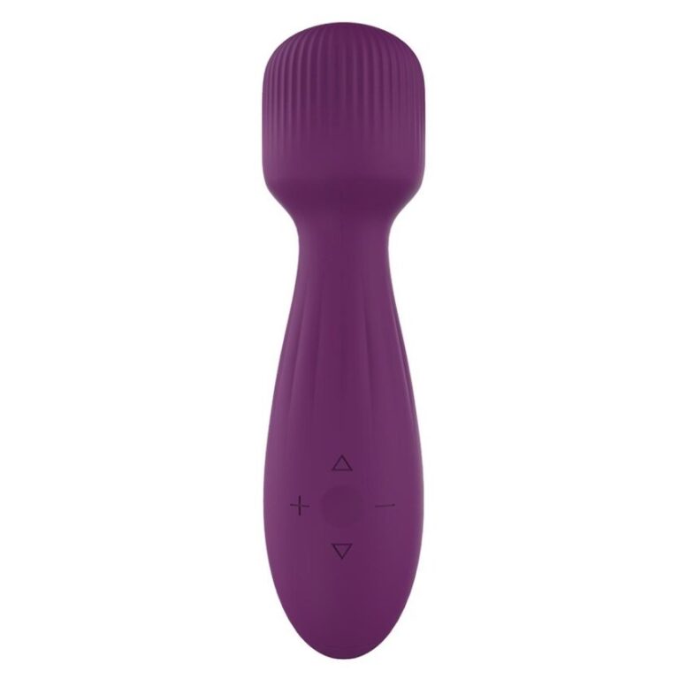 Textured-head compact wand wand massager, model JW-S114