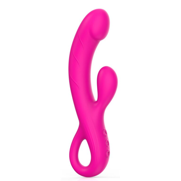 Slim rabbit, loop handle rabbit vibrator, model JW-S152