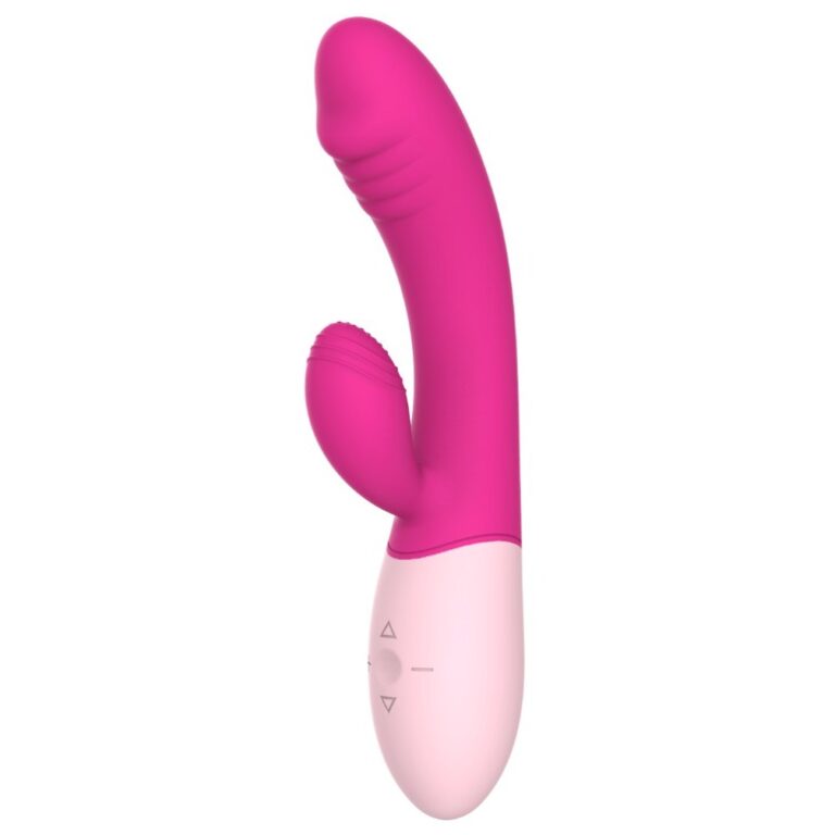 Rabbit, wide clitoral arm rabbit vibrator, model JW-S164