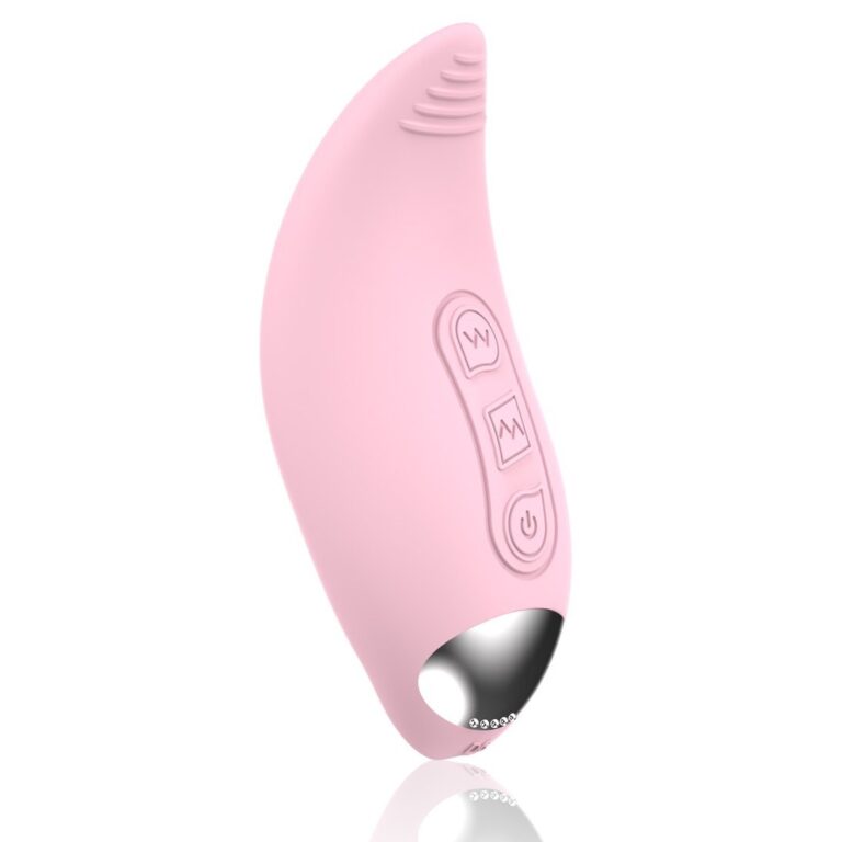 Pink palm vibrator love egg vibrator, model JW-S217