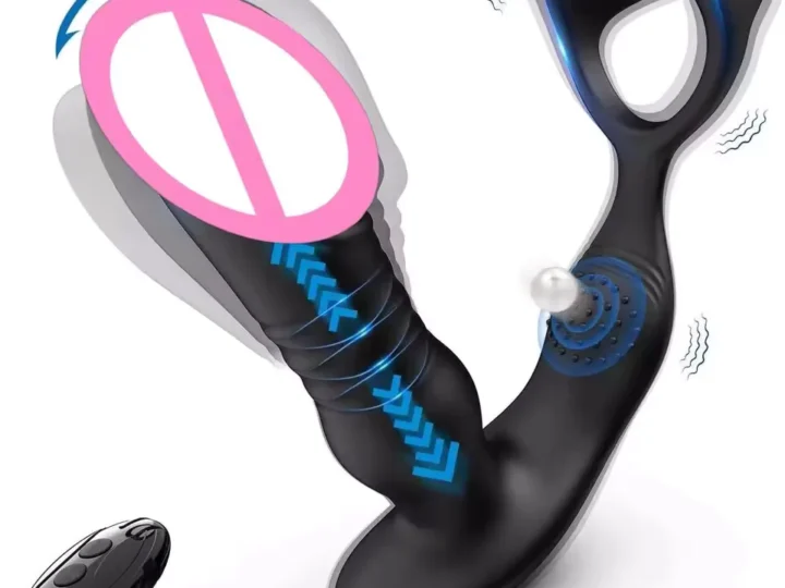 Remote-Control Telescopic Prostate Massager product view - JW-S23