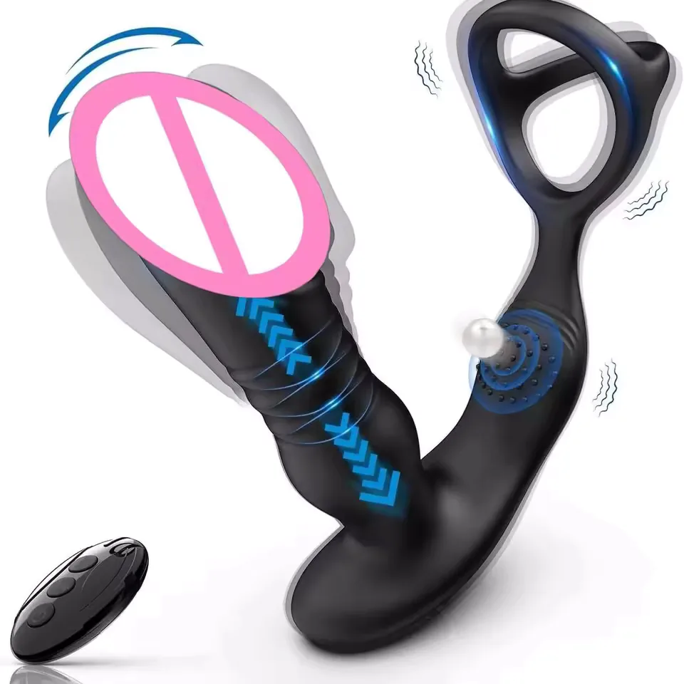 Remote-Control Telescopic Prostate Massager product view - JW-S23