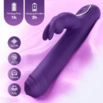 Rotating & Thrusting Rabbit Vibrator - Model JW-S09 - Performance detail