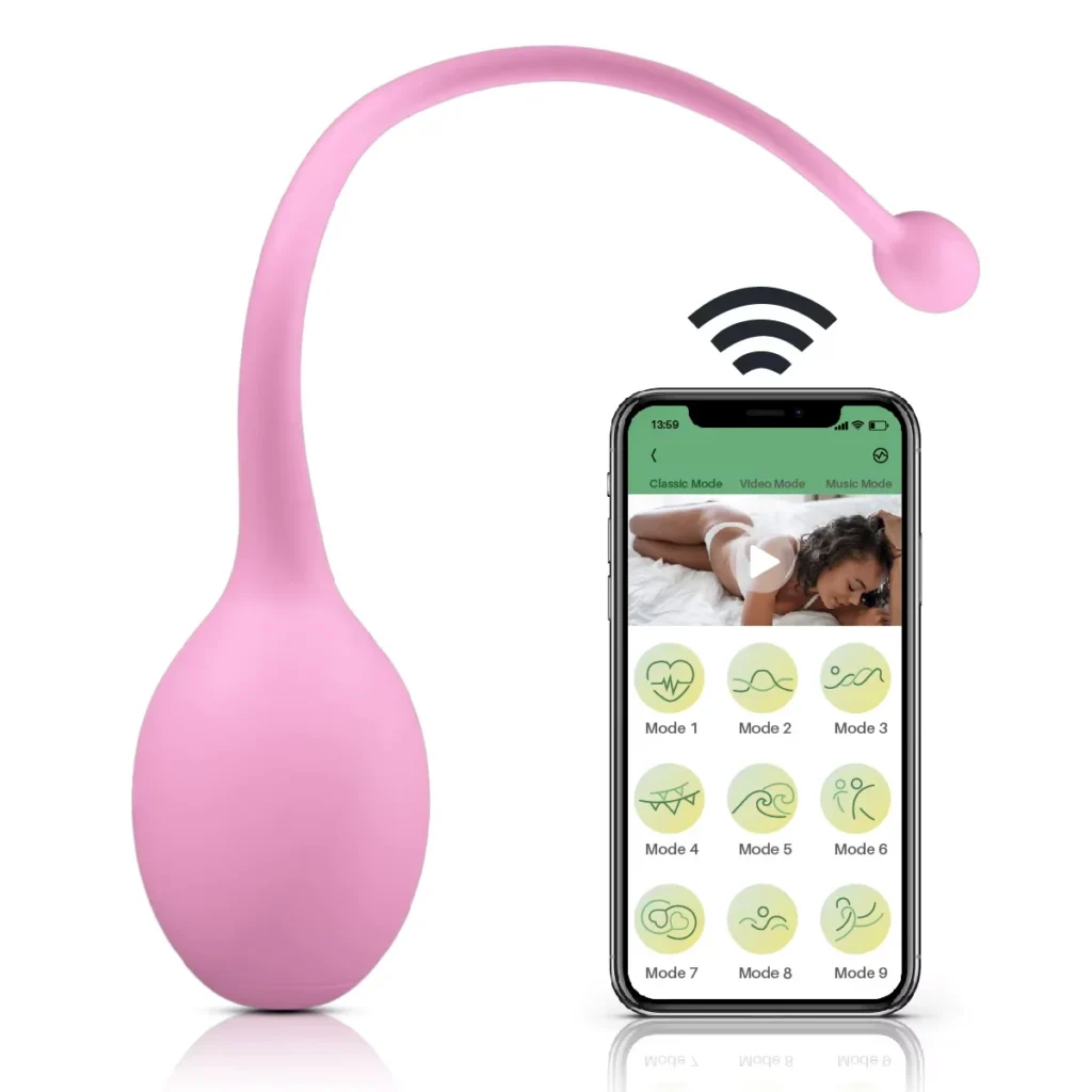 App-Controlled Love Egg Vibrator - Model JW-S03