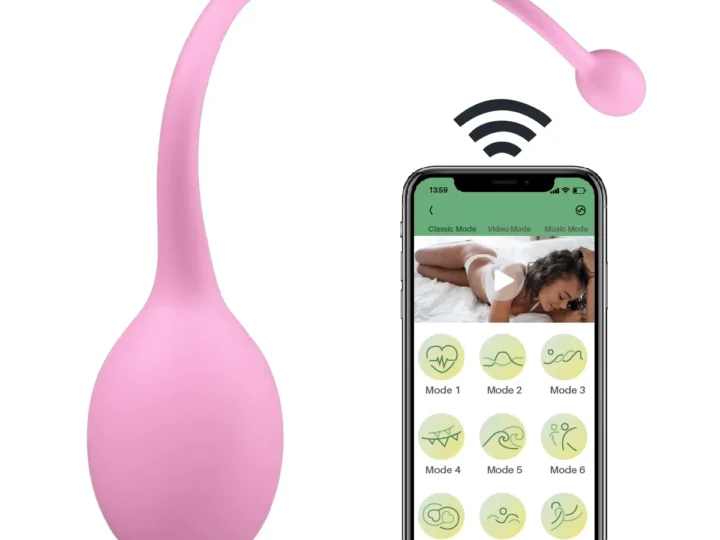 App-Controlled Love Egg Vibrator - Model JW-S03