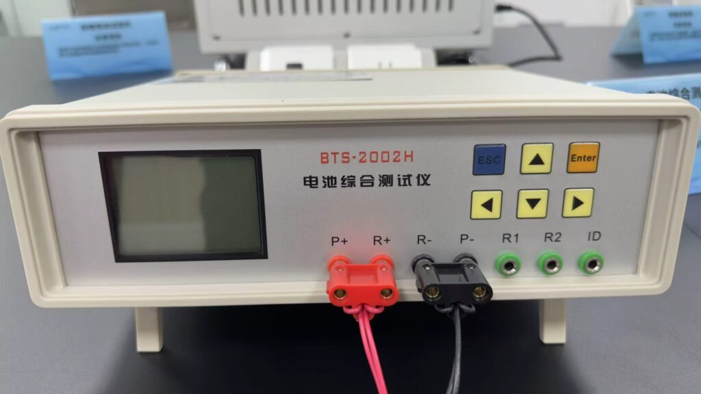 Battery testing equipment at JWELL