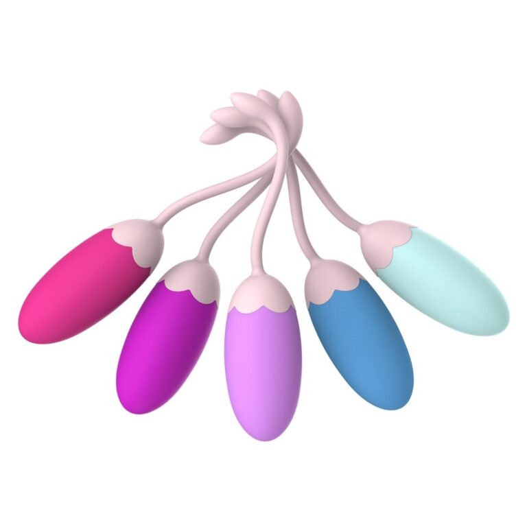 5-piece weighted set, multicolor weighted Kegel ball set, model JW-S239
