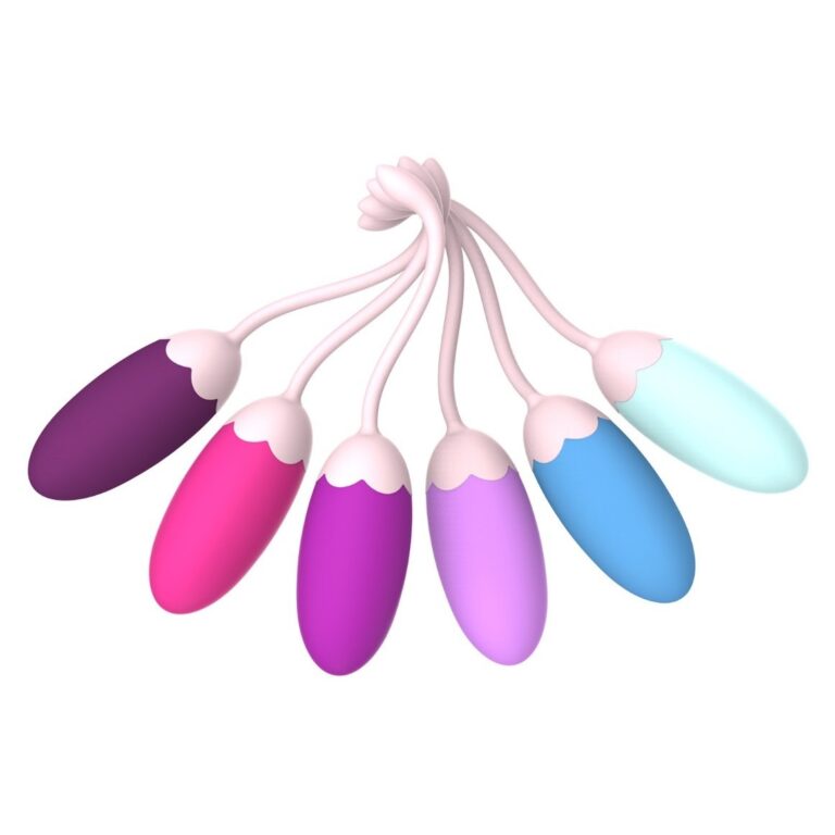 5-piece weighted set, pastel weighted Kegel ball set, model JW-S240