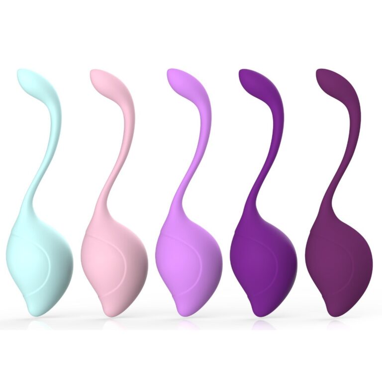 5-piece teardrop set weighted Kegel ball set, model JW-S241