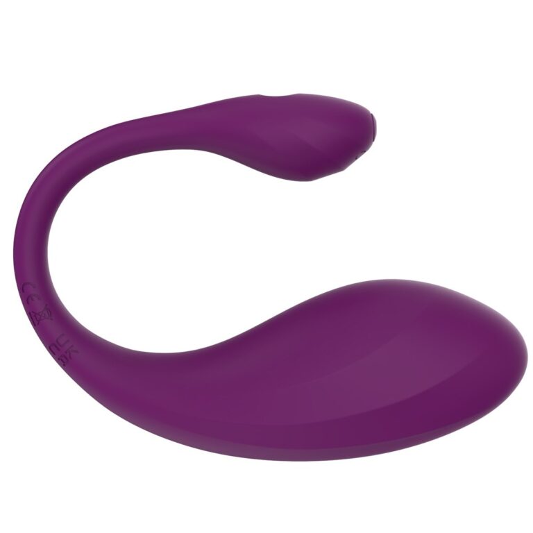 Purple U-shape couples vibrator couples vibrator, model JW-S315