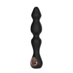 Rotating anal bead vibrator angled view - JW-S43