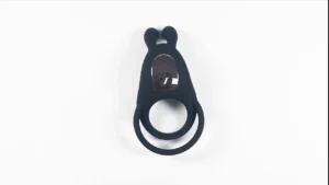 Dual cock ring couples vibrator front view - JW-S45