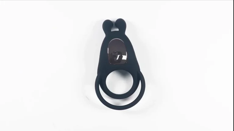 Dual cock ring couples vibrator front view - JW-S45