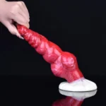 Fantasy suction-cup dildo flexed view - JW-S51