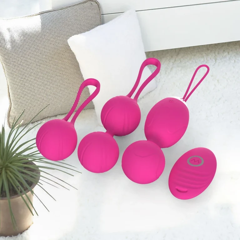 JW-S52 Kegel ball set with three ball units and handheld remote