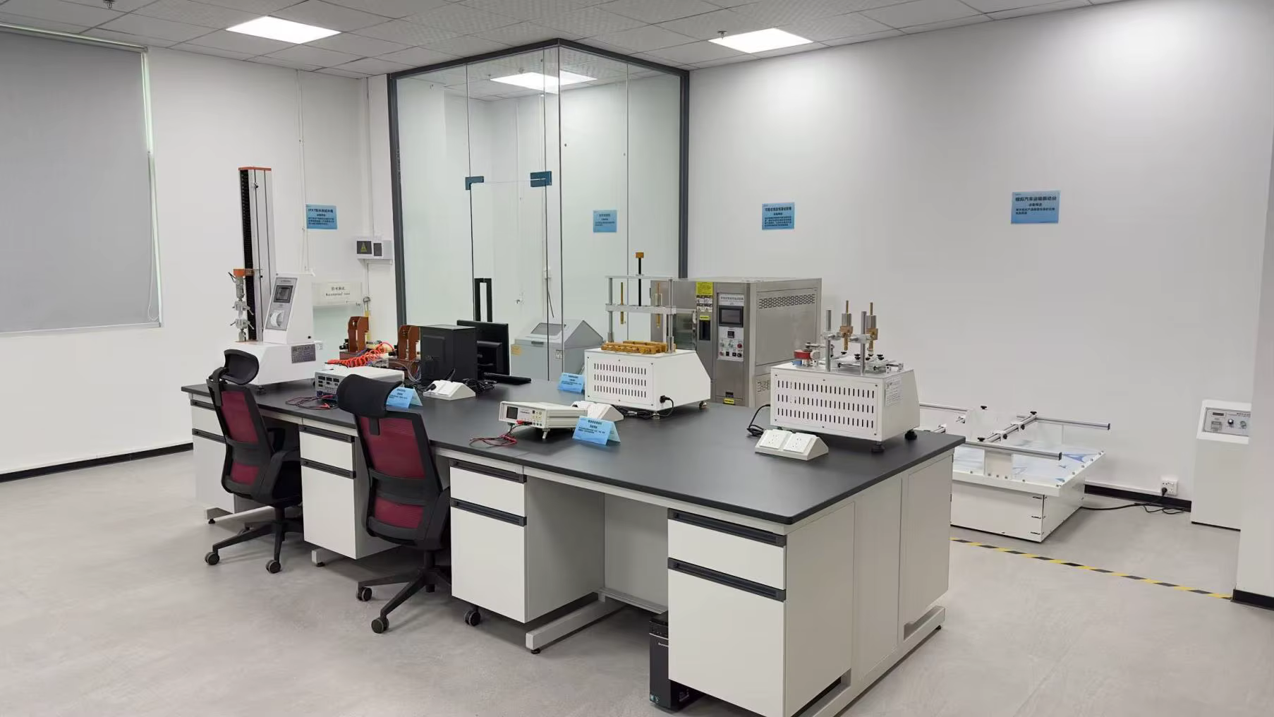 Product testing room at JWELL