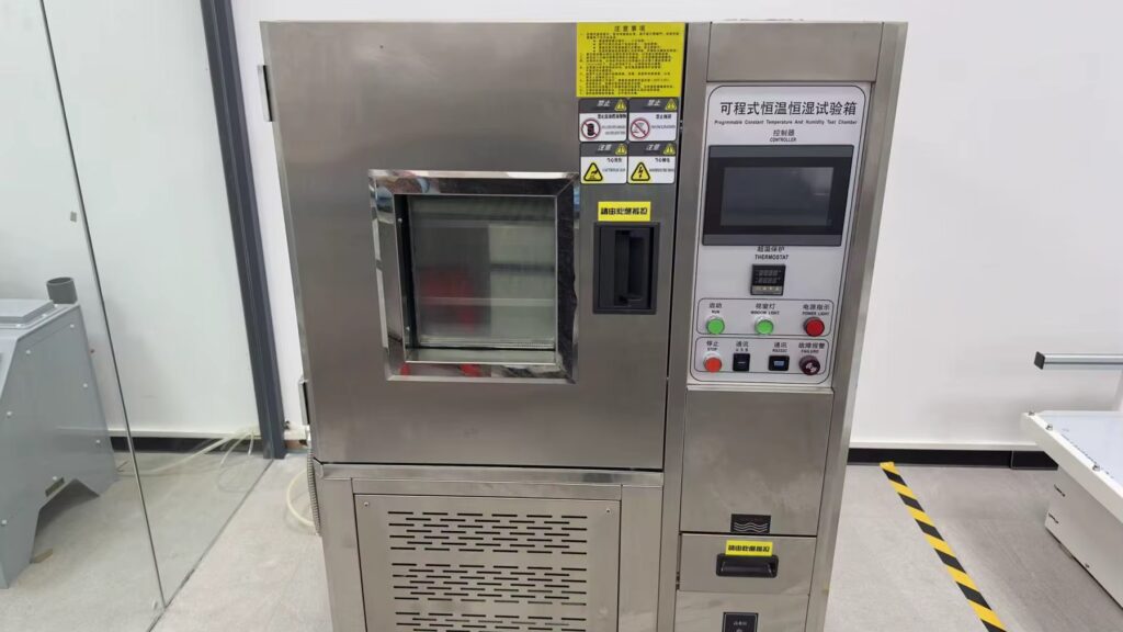 Temperature and humidity test chamber at JWELL