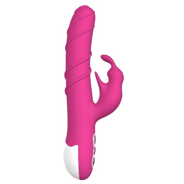 360° rotating rabbit, textured rotating rabbit vibrator, model JW-S167