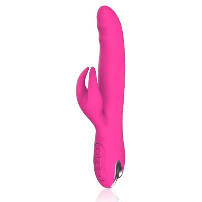 360° rotating rabbit, pink rotating rabbit vibrator, model JW-S169