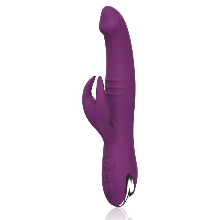 360° rotating rabbit, purple rotating rabbit vibrator, model JW-S170