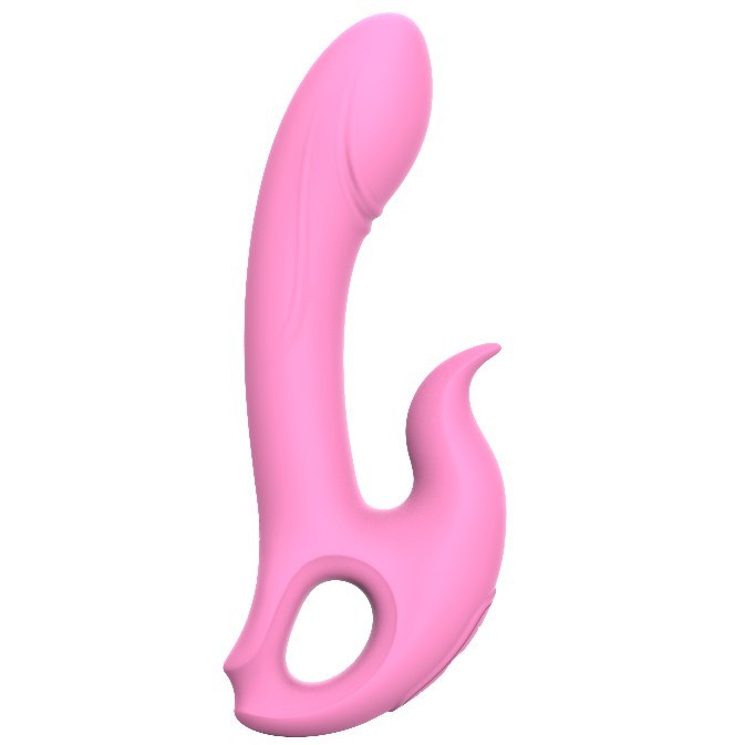 Pastel dual vibrator dual stimulation vibrator, model JW-S185