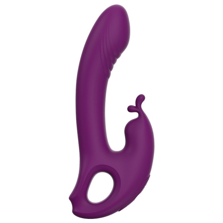 Wide-arm dual vibrator dual stimulation vibrator, model JW-S188