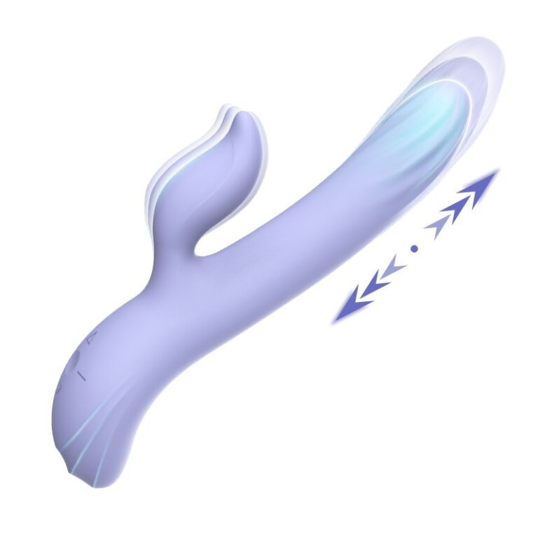 Dual-end flexible vibrator dual stimulation vibrator, model JW-S191