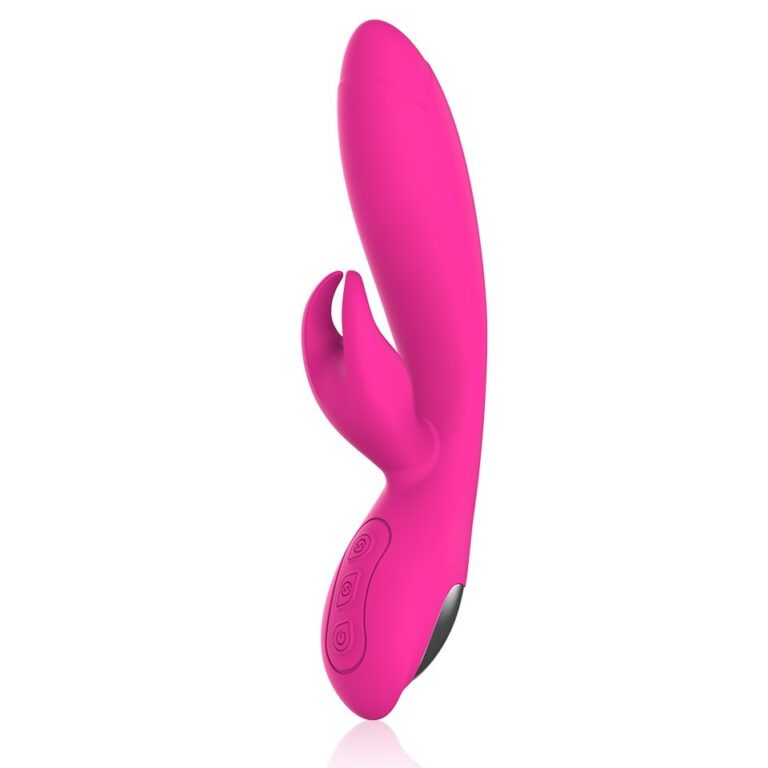 Curved dual vibrator, 10 modes dual stimulation vibrator, model JW-S195