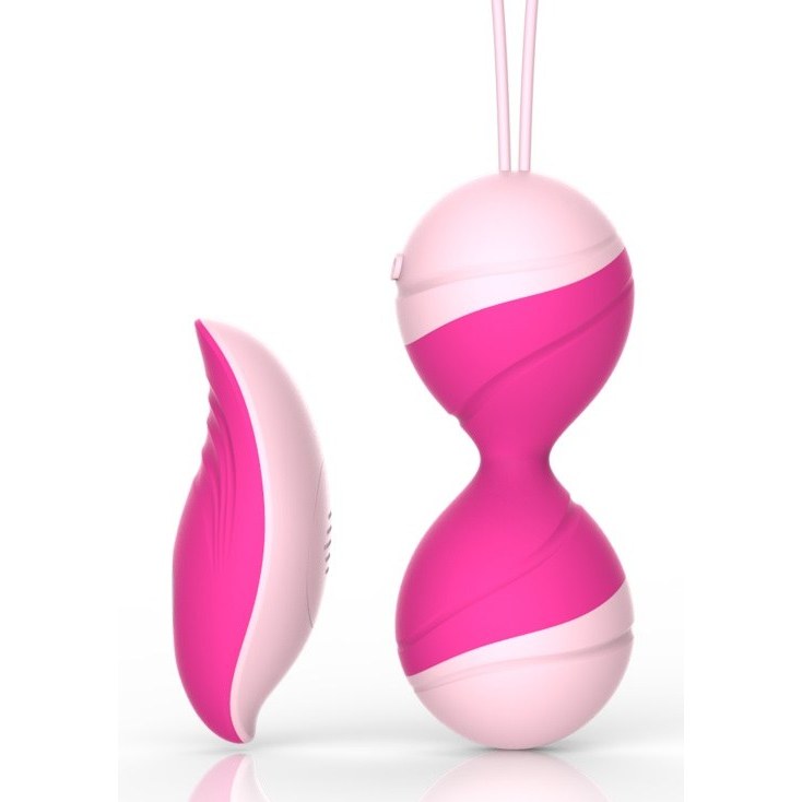 Two-tone ball with egg vibrating Kegel ball, model JW-S235