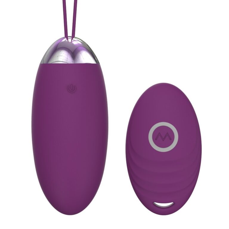Purple single ball with remote vibrating Kegel ball, model JW-S236