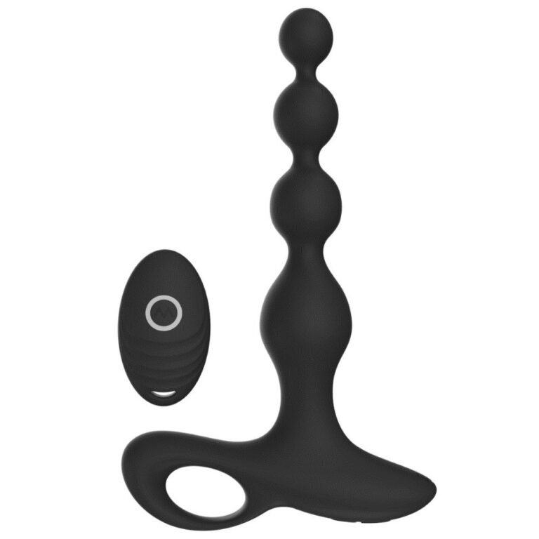 Remote beaded prostate massager remote control prostate massager, model JW-S275
