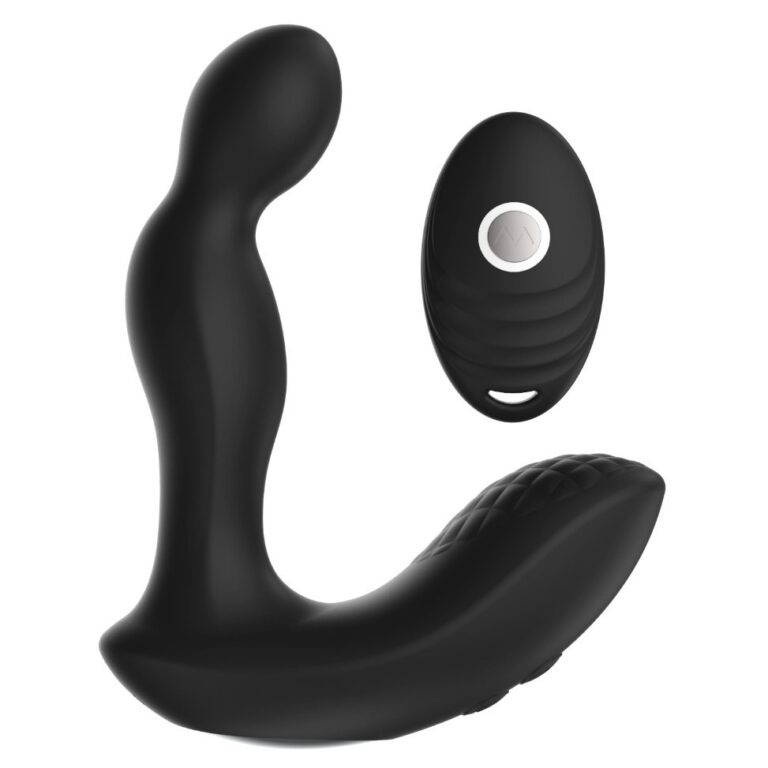 Remote curved prostate massager remote control prostate massager, model JW-S277