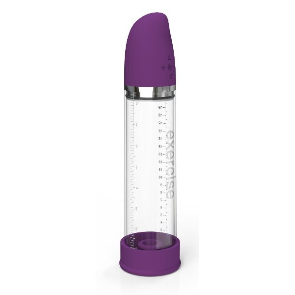 Electric penis pump, purple electric penis pump, model JW-S311